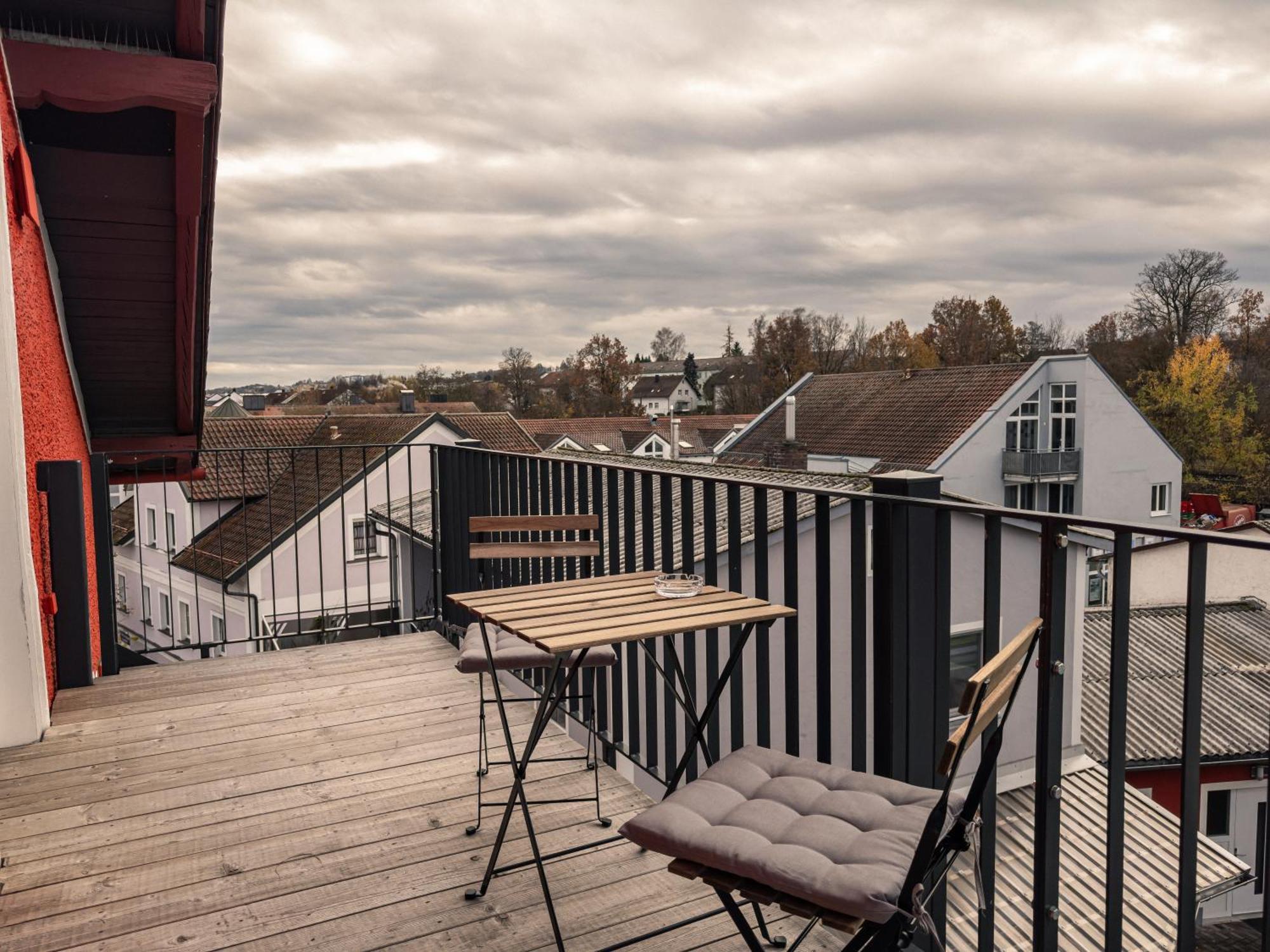 Crest - Riverside Lofts Mit Parken I Balkon I Kueche I Regendusche Appartamento Passavia